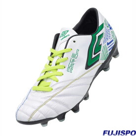 【1/26販売】アンブロ アクセレイター F-LASH V2 HG UMBRO 【サッカー・フットサル】 シューズ スパイク サッカーシューズ メンズ 大人 人工芝 天然芝 ハードグラウンド Sホワイト×グリーン×イエロー (UU2XJA01WG)