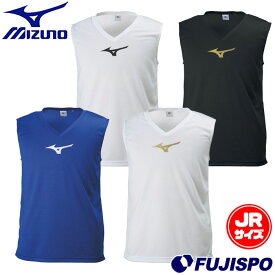 ミズノ ジュニア インナーシャツ Vネック mizuno 【サッカー・フットサル】 ウェア アンダーシャツ インナー ノースリーブ 吸汗速乾 Jr キッズ 子供 (P2MAB051)