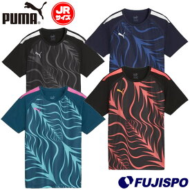 プーマ キッズ INDIVIDUALLIGA グラフィック PUMA 【サッカー・フットサル】 ウェア プラクティスシャツ プラシャツ Tシャツ 半袖 ドライ トレーニング 練習 ジュニア Jr 子供 (659384)