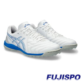 アシックス カルチェット WD 9 TF asics 【サッカー・フットサル】 シューズ フットサルシューズ トレーニングシューズ トレシュー 人工芝 土 ターフ 大人 メンズ White/Electric Blue (1113A038-101)