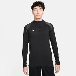ナイキ Dri-FIT ストライク ロングスリーブ ドリルトップ NIKE 【サッカー・フットサル】 ウェア ジャージ ジャケット 長袖 ハーフジップ トレーニングウェア 大人 メンズ (FN2404-010)【冬のおす