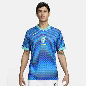 ナイキ ブラジル 2024 スタジアム アウェイ NIKE 【サッカー・フットサル】 ウェア ブラジル代表 レプリカ ユニフォーム 半袖 シャツ 大人 メンズ (FJ4283-458)