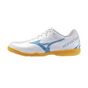 ミズノ モナルシーダ NEOサラ クラブ IN mizuno メンズ レディース 大人 インドア フットサル 屋内 ホワイト×レーザーブルー (Q1GA242825)