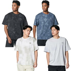 アンダーアーマー UNDER ARMOUR トップス 半袖 Tシャツ UAヘビーウェイトコットン オーバーサイズ プリント ショートスリーブTシャツ 1384799