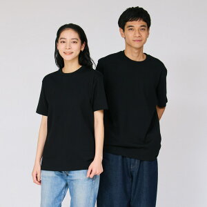 Hanes �w�C���Y �����Y ���f�B�[�X KURO �N���[�l�b�NT�V���c ���� �R�b�g�� HM1-D202 �u���b�N �� �t�@�b�V���� �J�W���A�� ���[����