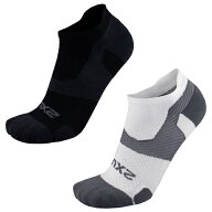 2XU ツータイムズユー ヴェクター ライトクッションノーショーソックス 靴下 UA5042E 足底筋膜 アーチ サ…