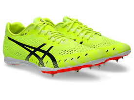 アシックス asics 陸上スパイク 中距離 長距離 障害 ガンラップ 3 GUN LAP 3 1093A229 750カラー オールウェザートラック専用 イエロー