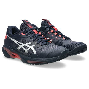 �A�V�b�N�X asics ���f�B�[�X �e�j�X�V���[�Y �\�����[�V���� �X�s�[�h FF 4 �I���j�E�N���[ SOLUTION SPEED FF 4 OC 1042A306 401�J���[