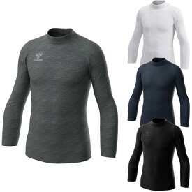 ヒュンメル hummel あったかインナーシャツ 保温 アンダーシャツ モックネック インナーシャツ HAP5160 メール便対応可