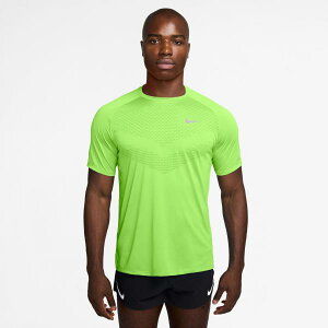 NIKE �i�C�L �����Y Dri-FIT ADV STRIDE �V���[�g�X���[�u �����j���O�g�b�v ���� T�V���c �g���[�j���O �}���\�� �ʋC�� HV5204 377�J���[ ���C�� ���[���։�