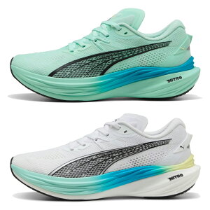 プーマ PUMA ランニングシューズ メンズ ディヴィエイトニトロ 3 30970722 30970729 マラソン トレーニング レース ペース走 ジョグ プレート入り
