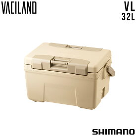 シマノ SHIMANO クーラーボックス ヴァシランド ヴァリュー VL 32L NX-432W サンドベージュ キャンプ アウトドア あす楽 送料無料