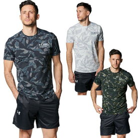 アンダーアーマー UNDER ARMOUR トップス 半袖 UAアイソチル プリント ショートスリーブTシャツ 1384792 メール便対応可