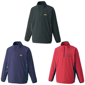 ゼット ZETT 野球 ウエア プロステイタス 長袖 ハーフジップジャケット BOV84403 限定 PROSTATUS プロステ トレーニング 監督 コーチ 指導者 裏メッシュ