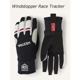 ヘストラ HESTRA クロスカントリースキー 手袋 レーシンググローブ Windstopper Race Tracker カラーBlack(100) 37090 【クロスカントリースキー店舗】