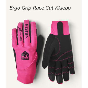 wXg HESTRA NXJg[XL[  [VOO[u Ergo Grip Race Cut Klaebo Model J[fuchsia&Black(930100) 39820 yNXJg[XL[X܁z