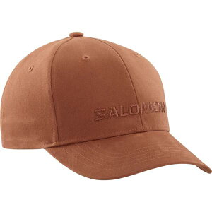 サロモン SALOMON LC2024900 SALOMON LOGO CAP カラーBurntHenna/BurntOchre 帽子 キャップ 【クロスカントリースキー店舗】