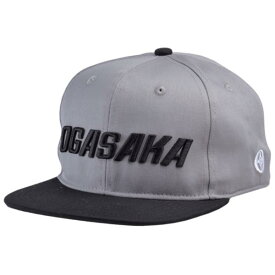 オガサカスキー OGASAKA SKI フラットバイザーキャップ 13500498 CF/GB カラーグレー/ブラック スキー スノーボード クロスカントリースキー 帽子【クロスカントリースキー店舗】