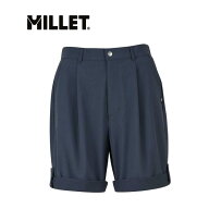 ミレー MILLET MIV02099 マウンテン ストレッチ ロールアップ ショーツ カラーSAPHIR(N7317) ウィメンズ …