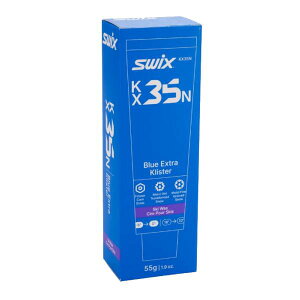 スウィックス SWIX KX35N ブルーエクストラ クリスター 55g グリップワックス チューブ 止めワックス クロスカントリースキー【クロスカントリースキー店舗】