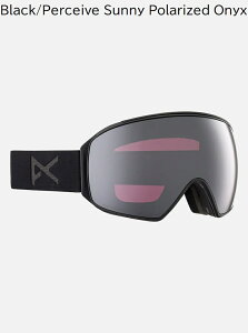 24/25AnonM4 Low Bridge Fit (Toric)Black/Perceive Sunny Polarized Onyxスペアレンズ・MFIフェイスマスク付き【23909100】