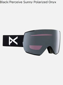 24/25AnonM5 Low Bridge Fit (Flat Toric)Black/Perceive Sunny Polarized Onyxスペアレンズ・MFIフェイスマスク付き【23942100】