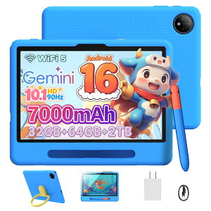 �ySS���� 50%�I�t��12,950�~�zPOCKAM P10KID �q���p�^�u���b�g 10�C���` �L�b�Y�^�u���b�g Android16���� Google Kids Space�Ή� 90Hz 32GB RAM+64GB ROM+2TB�g�� 7000mAh�o�b�e���[ �ی�҃��[�h ��F�� �w�K�^�u���b