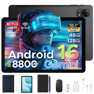 �y�V�XOPEN ����50%�I�t�E6�_�Z�b�g�t�zPOCKAM P10PRO Android16 �^�u���b�g 10�C���` Gemini AI�Ή� 48GB RAM+128GB ROM+2TB�g�� 8�R�ACPU 120Hz�����t���b�V�����[�g 8800mAh��e�ʃo�b�e���[ Widevine L1 Netflix�Ή� ��