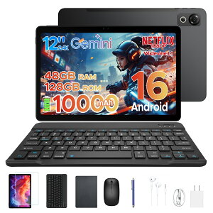 �y�V�XOPEN ����50%�I�t�E6�_�Z�b�g�t���zPOCKAM P12 Android16 �^�u���b�g 12�C���` 2.4K 120Hz Gemini AI�Ή� 8�R�ACPU 48GB RAM+128GB ROM 2TB�g�� 10000mAh Widevine L1 Netflix�Ή� ��F�� �L�[�{�[�h �P�[�X �t�B�����t