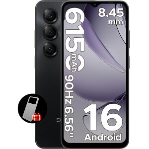 �ySS���� 50%�I�t��13,900�~�zDOOGEE NOTE56X SIM�t���[ Android 16 �X�}�z AI�@�\ 6.56�C���` 90Hz���� 6150mAh��e�ʃo�b�e���[ 24GB RAM+64GB ROM+2TB�g���� 8�R�ACPU 4G LTE Wi-Fi���f�� ��F�� FM���W�I GPS �X�}�z�P