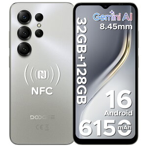 �y�V�XOPEN ����50%�I�t�zAndroid16 �X�}�z DOOGEE NOTE56XPRO AI�@�\ 6.56�C���` 90Hz 32GB RAM+128GB ROM+2TB�g���� SIM�t���[ 4G LTE 8�R�A �X�}�[�g�t�H���{�� 6150mAh�o�b�e���[ ��F�� Widevine L1 Netflix 1080P�Ή� �f