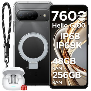 �y������50%�I�t�zDOOGEE B10 �Z�b�g�� Android 16 �X�}�z Gemini AI�Ή� SIM�t���[ 6.63�C���` FHD+ 120Hz 48GB�{256GB 7600mAh 64MP�J���� IP68/IP69K�h���h�o 33W�}���[�d 4G LTE �w��E��F�� Widevine L1 �ی�P�[�X�E�C