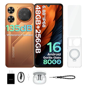 �y������50%�I�t�zGemini AI�@�\ DOOGEE M30 �X�}�[�g�t�H�� Android16 SIM�t���[ 6.88�C���` 120Hz 48GB+256GB 2TB�g�� 8000mAh��e�ʃo�b�e���[ 64MP+20MP IP68�h�� 4G LTE �w�� ��F�� Widevine L1 Bluetooth�C���z���E�ی�