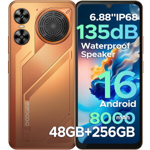 �y������50%�I�t�zGemini AI�@�\ DOOGEE M30 �X�}�[�g�t�H�� Android16 SIM�t���[ 6.88�C���` 120Hz Helio T7280 48GB+256GB 2TB�g�� ��e��8000mAh�o�b�e���[ 6400����f+2000����f�J���� IP68�h���h�o �}���[�d33W �f