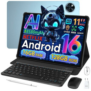 �y������50%�I�t�zDOOGEE U11 �Z�b�g�� �^�u���b�g Android 16 �^�u���b�g Gemini AI�Ή� 11�C���`���� Wi-Fi���f�� 16GB RAM�{128GB ROM �ő�2TB�g�� 8�R�A 90Hz 8580mAh��e�ʃo�b�e���[ Widevine L1 Netflix�Ή� ��