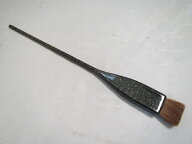 送料無料 本漆 金粉 黒塗り 刷毛 細柄 馬胴毛 幅 20mm 細柄 高級 本漆塗 鮨 たれ刷毛 金粉 黒はけ 黒ハケ…