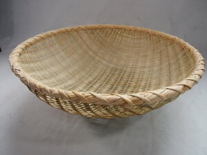 そば 揚げざる 籐巻 職人手作り そばすくいザル 51cm ヒゴ17本 そばすくい そば揚げ そば あげざる 麺 茹で揚げざる 麺ざる ソバ揚げざる 茹で麺 網 丸底揚げ笊 丸底ザル 丸底ざる ゆでざる ソ