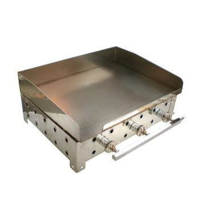 楽天市場】鉄板焼き ガス式 LPG用 OGS-4-600 4方カコイ鉄板焼き器 600 