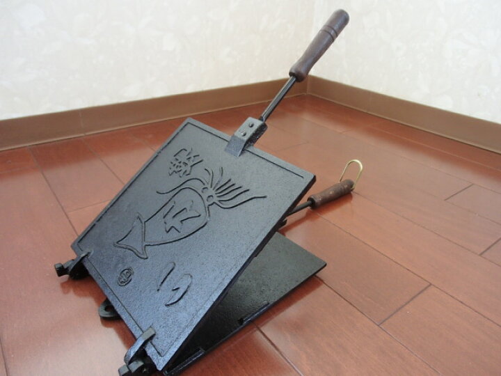 楽天市場】鉄鋳物製 イカ焼き鉄器 いか焼き いか焼き器 いか焼 鉄鋳物 