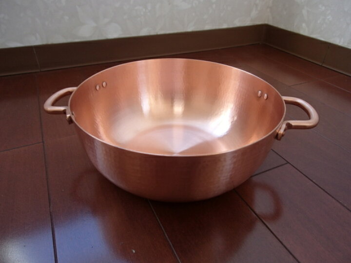 楽天市場】純銅【便利鍋 打ち出し】UEB-24 約内寸240mm×深さ96mm 