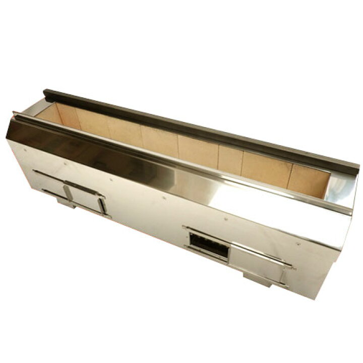 楽天市場】耐火レンガ焼鳥器 19KL-1200 炭焼器 炭 炭コンロ 木炭コンロ 