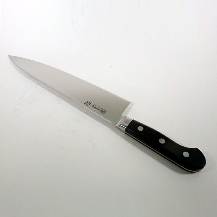 楽天市場】Misono 牛刀 両刃 814 牛刀 27cm〈AMS-16〉440シリーズ 人気 