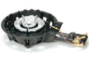 ハイカロリー ガスコンロセット 2重コンロ TS-208p 2重コンロ LPG用 卓上ガスコンロ 種火付 鋳物ガスコンロ 2重巻ガスコンロ 下枠付き 卓上コンロ 2重バーナー バーナーコンロ ガス器具 ガス台