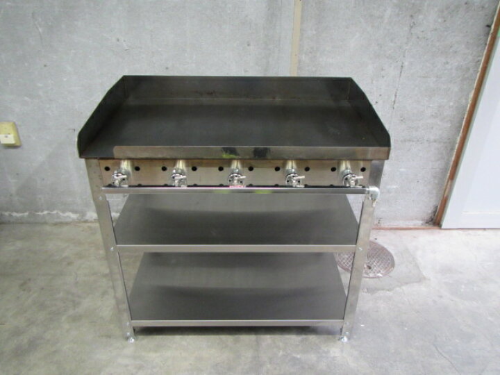 楽天市場】鉄板焼き LPG 4方カコイ 鉄板焼き器 900×550×H800 厚6mm 