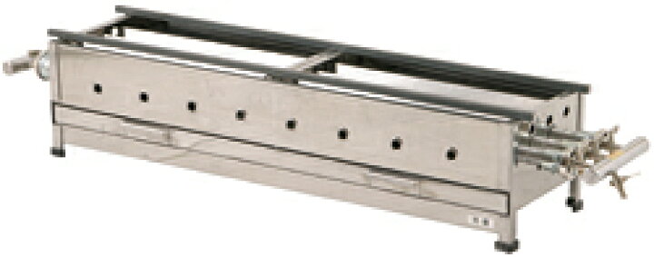 楽天市場】送料無料 業務用 焼台 LPガス 3本パイプ 焼物器 3-750W 