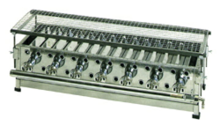 楽天市場】送料無料 業務用 焼台 LPガス 焼物器 INA-850 ガス グリル焼 