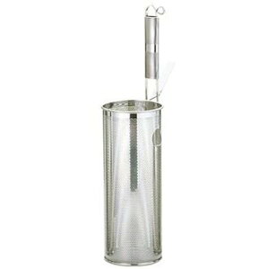 エコクリーン パイプ柄 パンチング スパゲティてぼ 深型 UK18-8 パスタ揚げ スパゲティー揚 ステン 日本製 パスタてぼ パスタ 茹でかご てぼ ふりざる フリザル 茹でざる そば揚げ パスタテボ