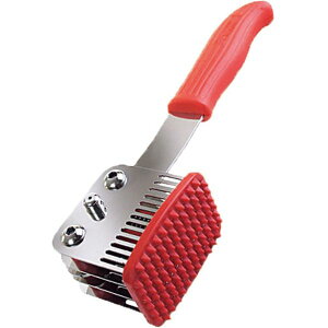 Victer ビクター プロシェフ 56枚刃 肉筋切 肉タタキ ミートハンマー 肉たたき おすすめ 人気 筋きり機 肉の筋切 鉄板焼き ステーキ 肉 用 ステーキ道具 ステーキ用品 キャンプ アウトドア 肉の