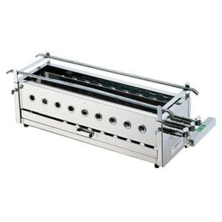 楽天市場】送料無料 3本パイプ 焼鳥器 60cm 焼台 3本バーナー 大 LP 