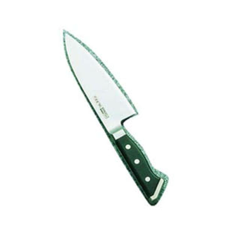 楽天市場】グレステン 洋出刃 片刃 224WK (刃渡り24cm) AGL-15 洋出刃 